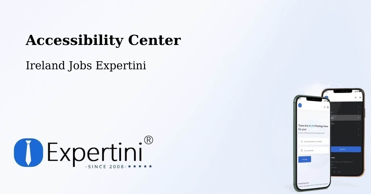 Accessibility Center - Ireland Jobs Expertini