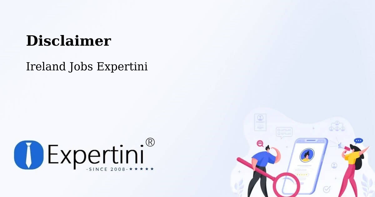 Disclaimer – Midleton - Ireland Jobs Expertini